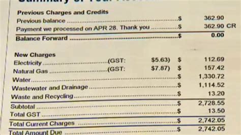 average enmax bill calgary.